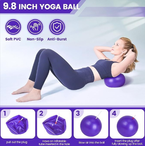 13-piece yoga and Pilates home gym set