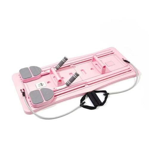Compact Pilates sliding board for full-body home workouts