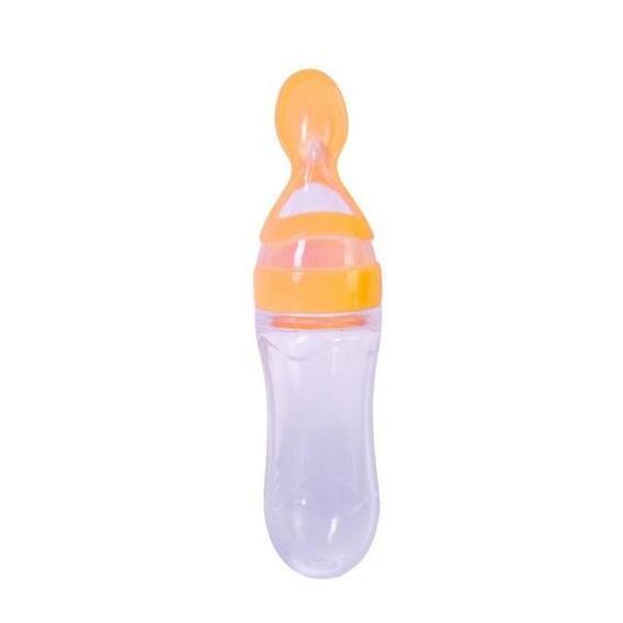 Silicone Training Rice Spoon, Infant Cereal Food Supplement, Safe Feeder