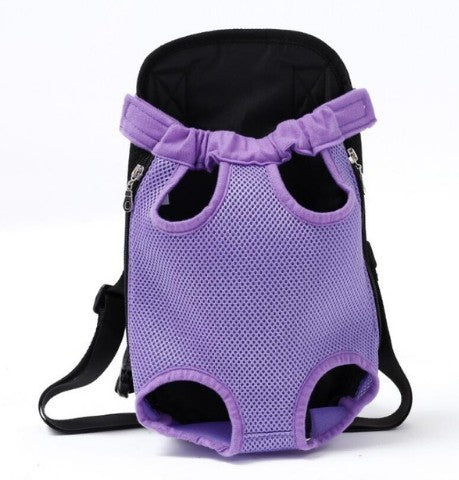 Portable Chest Shoulder Pet Bag - Breathable Travel Pet Bag