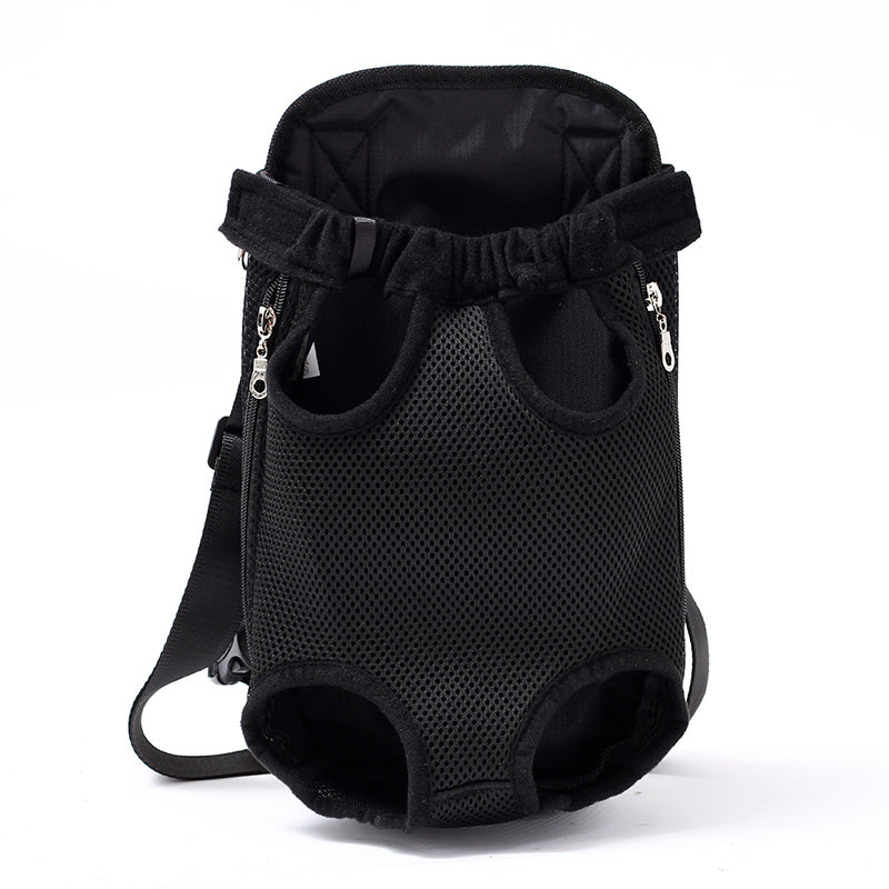 Portable Chest Shoulder Pet Bag - Breathable Travel Pet Bag