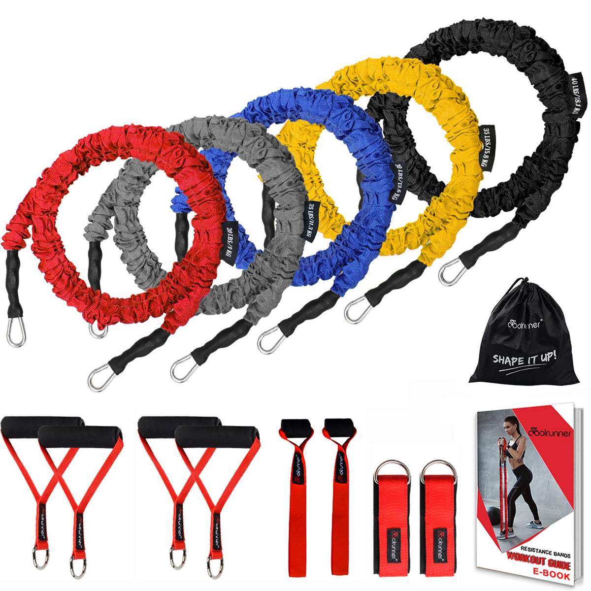 Resistance Bands Home Gym Set