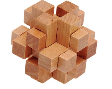 Kongming lock bamboo educational toy