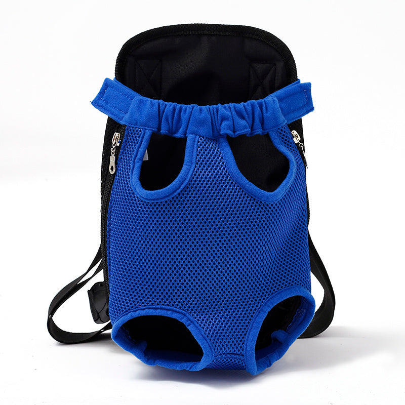 Portable Chest Shoulder Pet Bag - Breathable Travel Pet Bag