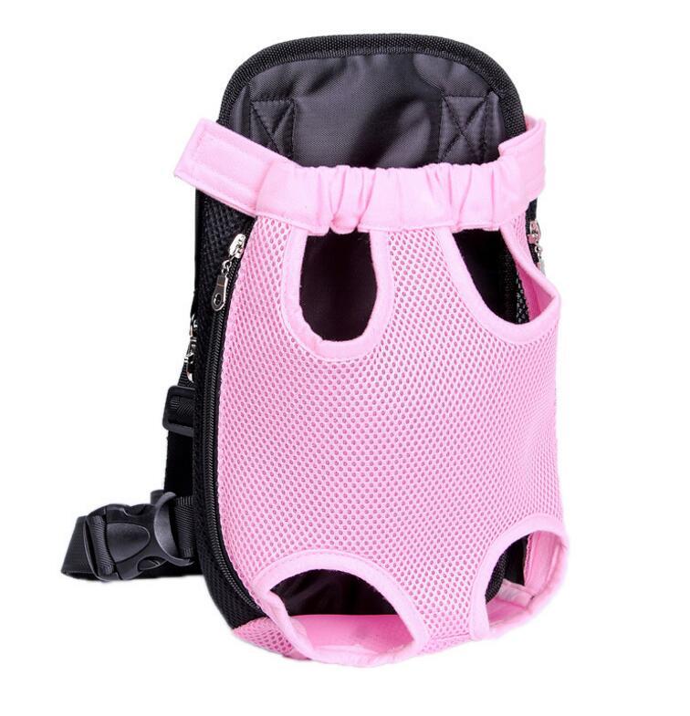 Portable Chest Shoulder Pet Bag - Breathable Travel Pet Bag