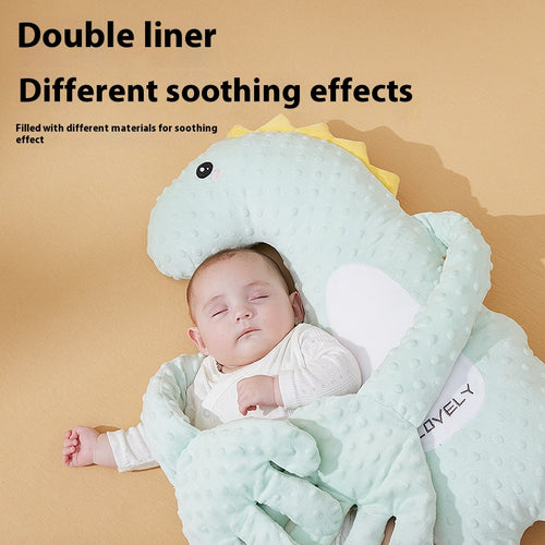 Animal-shaped baby pillow filled with soft PP cotton
