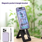 Multifunctional Leather Selfie Phone Stand