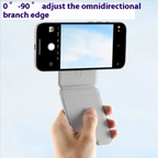 Multifunctional Leather Selfie Phone Stand